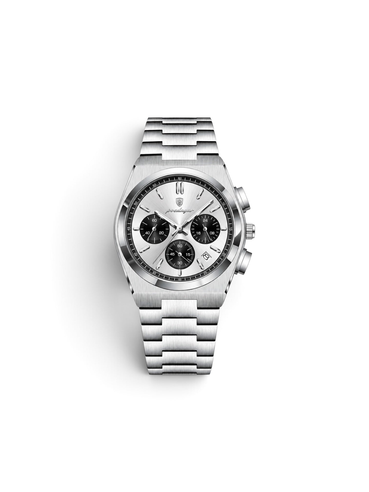 Poedagar - CHRONOGRAPH 970 (Silver Black)